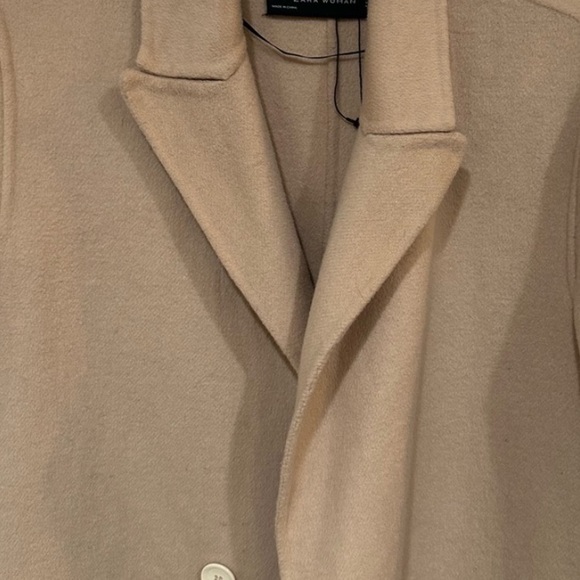 Zara Wool Blend Coat - Picture 3 of 6